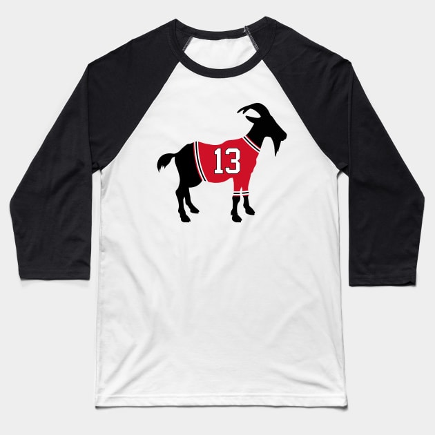 New Jersey Devils GOAT Baseball T-Shirt by cwijeta